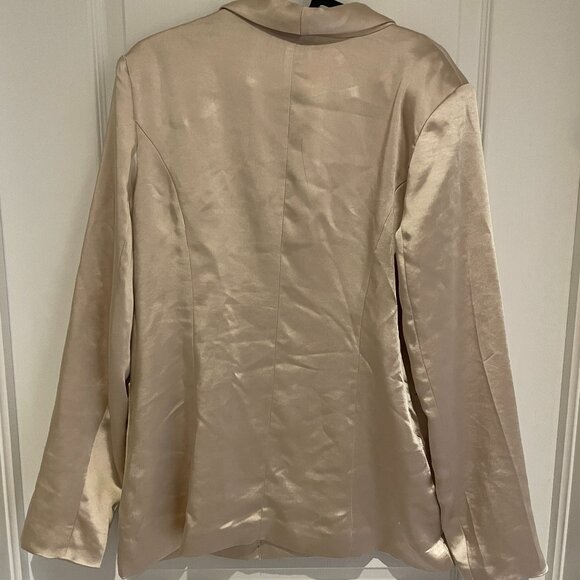 silk-like blazer - Picture 2 of 2